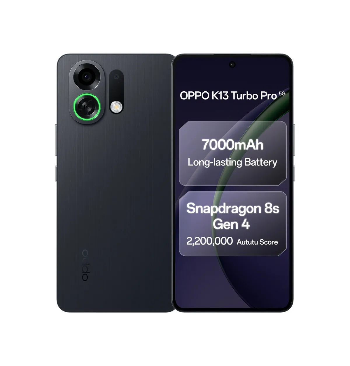 OPPO K13 Turbo Pro 5G (Midnight Maverick, 256 GB) (8 GB RAM)
