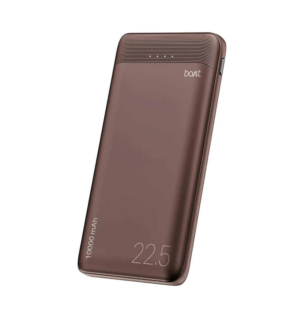 boAt EnergyShroom PB300 Neo 10000mAh Power Bank with 22.5W Fast Charging, 3X Output Ports, Supports Android, iPhone, Tablets, Earbuds (Mocha Brown)