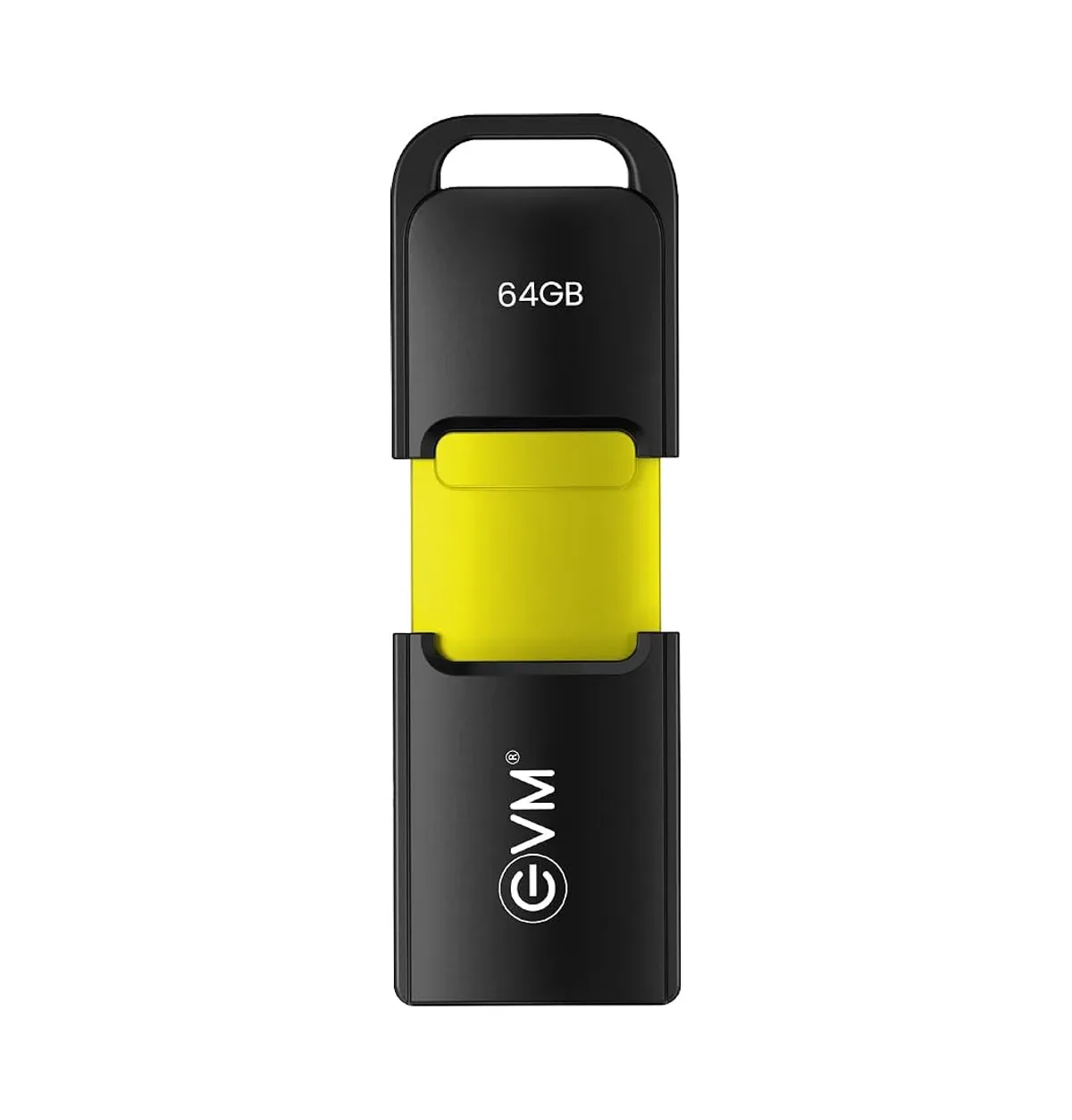 EVM EnX 64GB USB 3.2 Gen 1 Flash Drive | Exceptional 120MB/s Read| Sturdy Premium Metal Body | Convenient Integrated Key Loop | Laptop Desktop Smart TV Car Stereo | 10 Years Warranty (ENX/64GB)