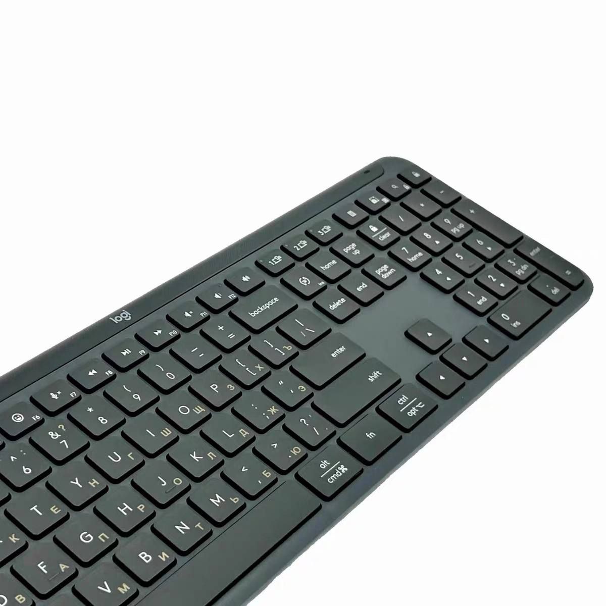 Wireless keyboard - 2.4GHz, USB receiver, silent typing
