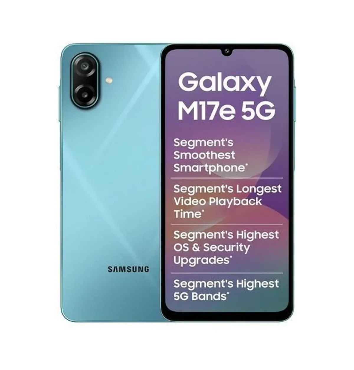 Samsung Galaxy M17e (Blitz Blue, 128 GB) (4 GB RAM)