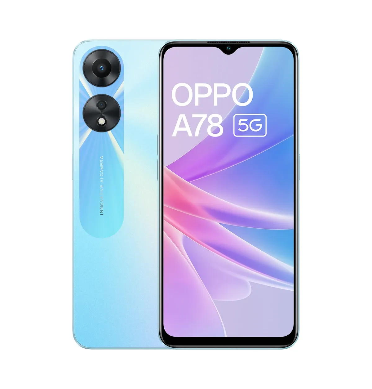 OPPO A78 5G (Glowing Blue, 128 GB) (8 GB RAM)