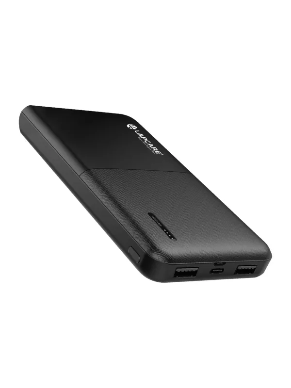 Product LAPCARE Smart Tank 10000Mah Fast Charging Power Bank | Dual USB Port | Led Indicator | Light Weight | Multi Protocol Support | Multi Circuit Protection | Compact & Slim Design | Made in India Image