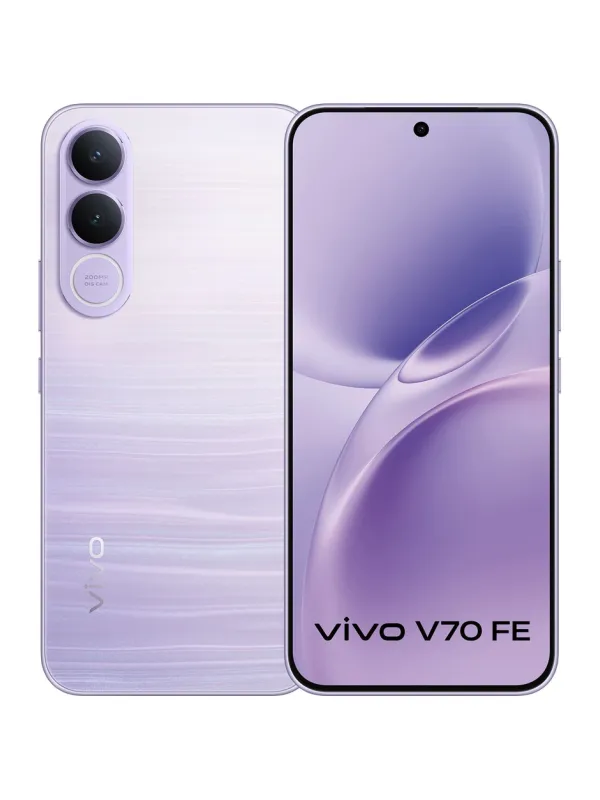 Product vivo V70 FE (Northern Lights Purple 2026, 128 GB) (8 GB RAM) Image