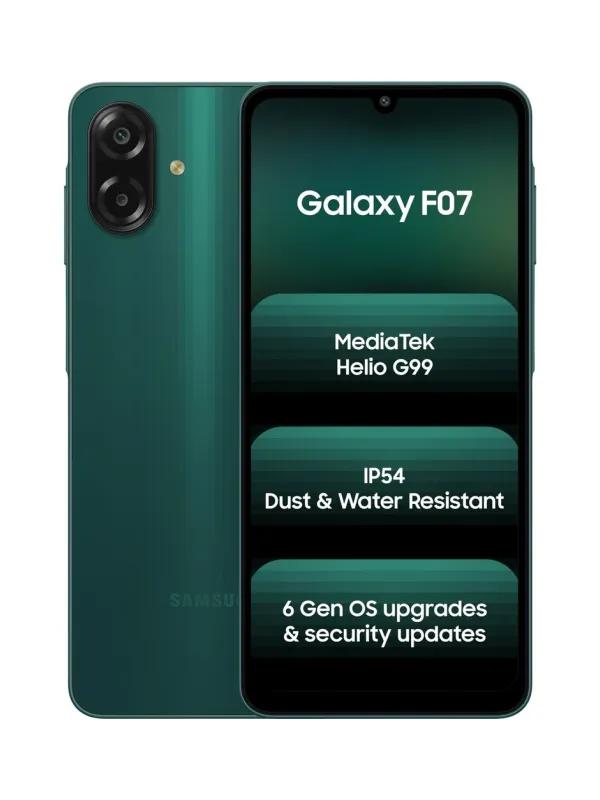 Product Samsung Galaxy F07 (Green, 64 GB) (4 GB RAM) Image