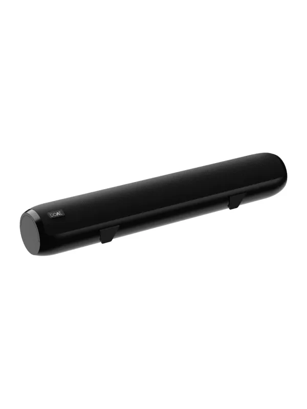 Product boAt Aavante Bar 610, 25W Signature Sound, 2.0 CH with Dual Passive Radiators, 7 HRS Battery, Sleek Design, Multi Connectivity, Bluetooth Sound Bar, Soundbar Speaker (Charcoal Black) Image