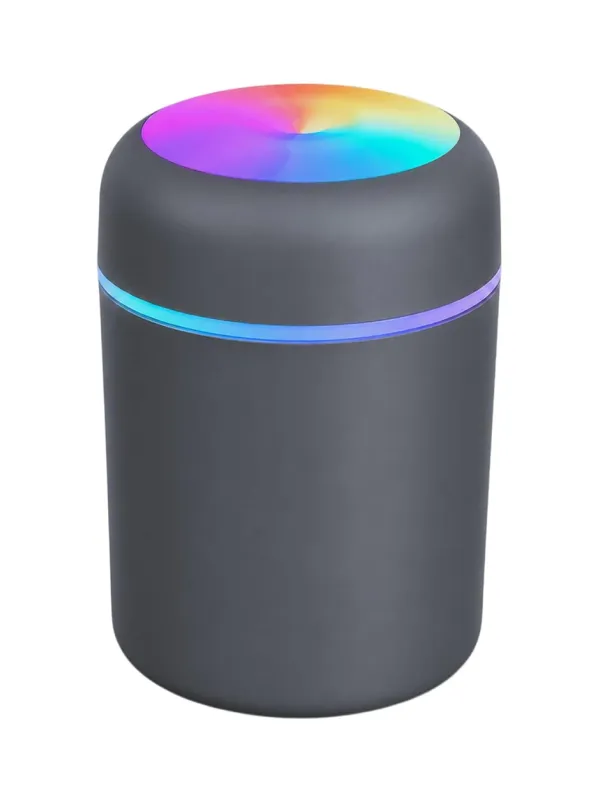 Product SELLER ZONE Humidifier With Colorful Light For Room, Bedroom, Office, Car (Grey), 300 ML Image