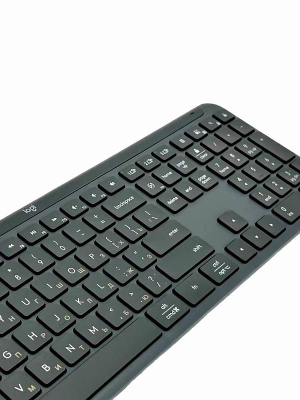 Product Wireless keyboard - 2.4GHz, USB receiver, silent typing Image