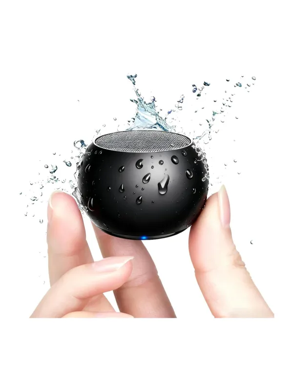 Product JBL Mini Bluetooth Speaker Ultra Wireless Speaker with Heavy Metal Electroplating | Round Mini Speaker, Power Button Controlled, Long Battery Backup & Quick Charge-Multicolor Image